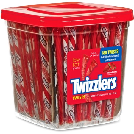 Twizzlers Hershey Co. Strawberry Twists Snack
