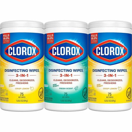 Clorox Disinfecting Bleach Free Cleaning Wipes Value Pack 30208