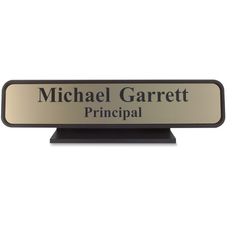 Xstamper Designer 2"x10" Desk Sign