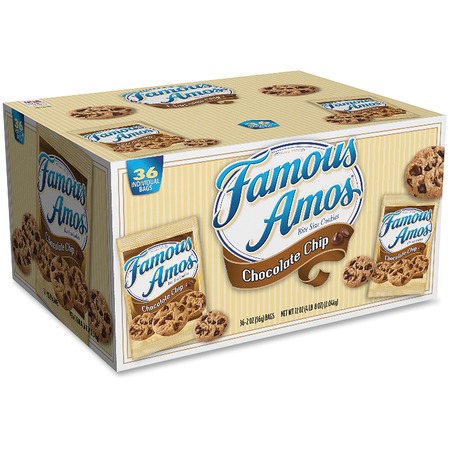 Wholesale Snacks & Cookies: Discounts on Famous Amos® Cookies Chocolate Chip KEB10003