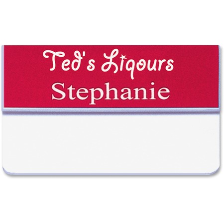 Xstamper 1"x3" Pocket Name Badge with Logo