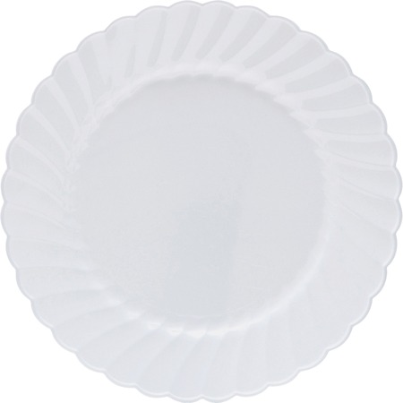 Classicware WNA Comet Heavyweight Plastic White Plates