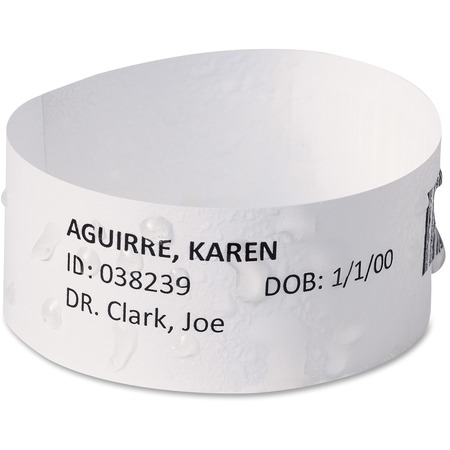 Wholesale Medical Labels: Discounts on Avery EasyBand Medical Wristbands with Chart Labels AVE74432
