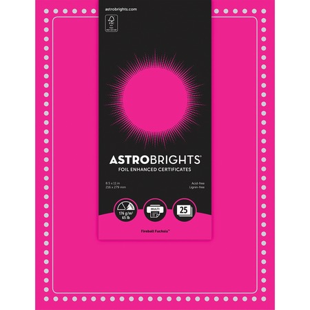 Wholesale Certificates & Certificate Holders: Discounts on Astrobrights Foil Enhanced Certificates - Dots Design NEE91103