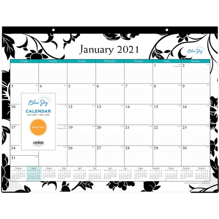 Blue Sky Barcelona 22x17 Monthly Desk Pad