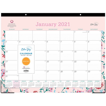 Blue Sky Breast Cancer Awareness Desk Pad