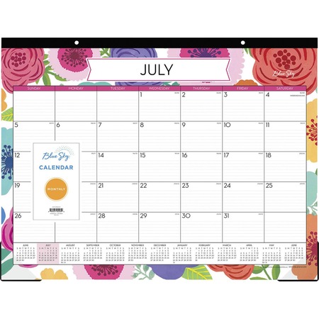 Blue Sky Mahalo Monthly Desk Pad