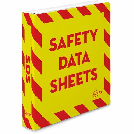 Wholesale Standard Ring Binders: Discounts on Avery & reg Safety Data Sheets Binder AVE18950