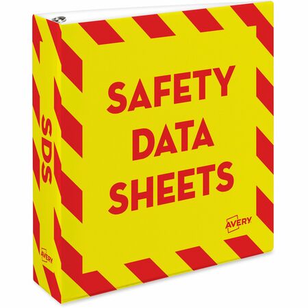 Wholesale Standard Ring Binders: Discounts on Avery & reg Safety Data Sheets Binder AVE18951