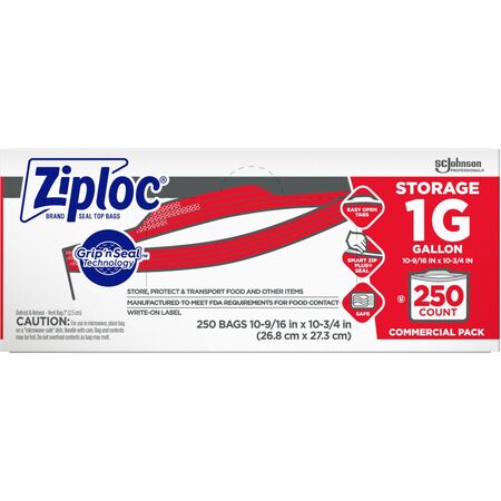 Ziploc Storage Bags Freezer Jumbo 2 Gallon - 10 CT 9 Pack
