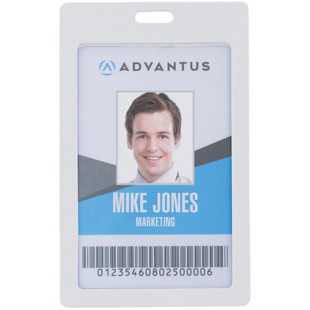 Wholesale Badge Holders & Accessories: Discounts on Advantus Vertical Rigid ID Badge Holder AVT97066