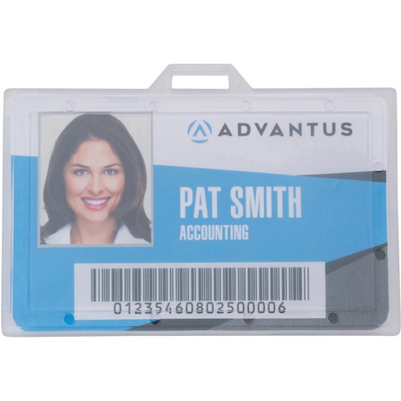 Wholesale Badge Holders & Accessories: Discounts on Advantus Clear ID Card Holders AVT97099