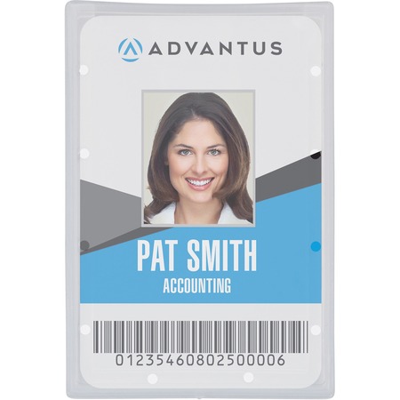 Wholesale Badge Holders & Accessories: Discounts on Advantus Clear ID Card Holders AVT97100