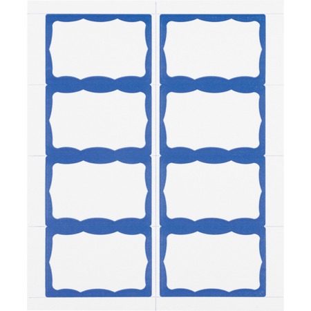 Wholesale Name Badge Labels: Discounts on Advantus Color Border Adhesive Name Badges AVT97188