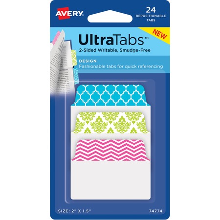 Wholesale Dividers & Tabs: Discounts on Avery & reg Multiuse Design Ultra Tabs AVE74774