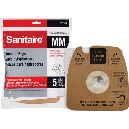 Sanitaire Style MM Allergen Vacuum Bags f/S3680