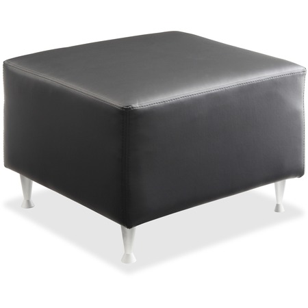 Wholesale Chairs & Seating: Discounts on Lorell Fuze Modular Srs Black Leather Guest Seating LLR86920