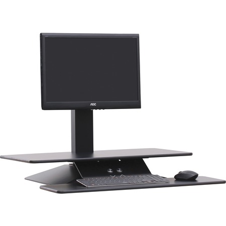 Wholesale Desk Risers: Discounts on Lorell Sit-to-Stand Electric Desk Riser LLR99548