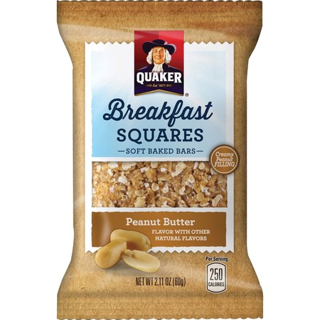 Quaker Oats Foods Breakfast Squares Soft Baked Bars