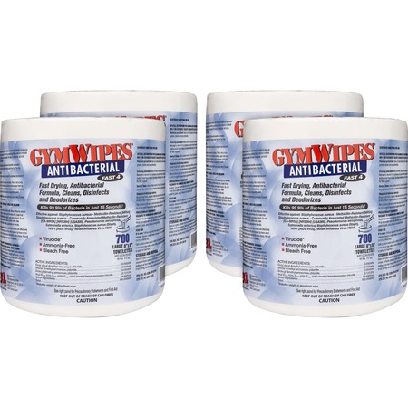 2XL GymWipes Antibacterial Towelettes Bucket Refill TXLL101CT