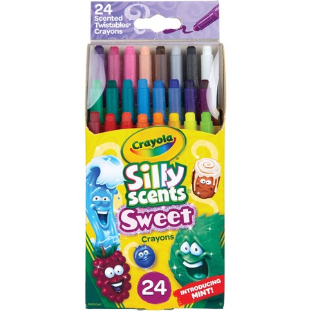 Bulk Crayola Mini Twistables Crayons - 24 Pack - DollarDays