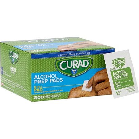 Wholesale Cleaners, Ointments, Creams Wipes, Pads & Packets: Discounts on Curad Sterile Alcohol Swabs MIICUR45581RBI