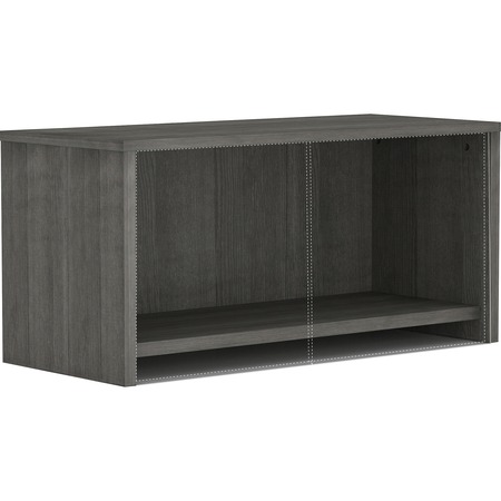 Wholesale Furniture Collection: Discounts on Lorell Weathered Charcoal Wall Mount Hutch LLR16229