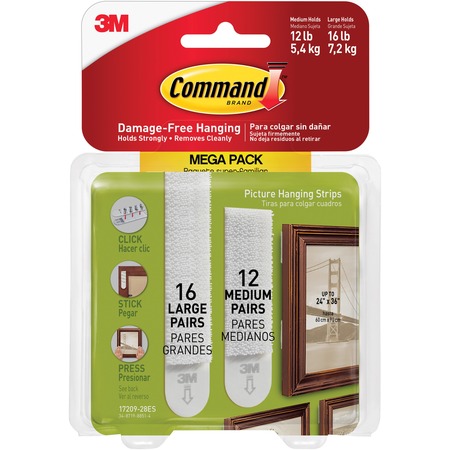 3M Command Picture Strip Sets White WHOLESALE LOT 400 Packages