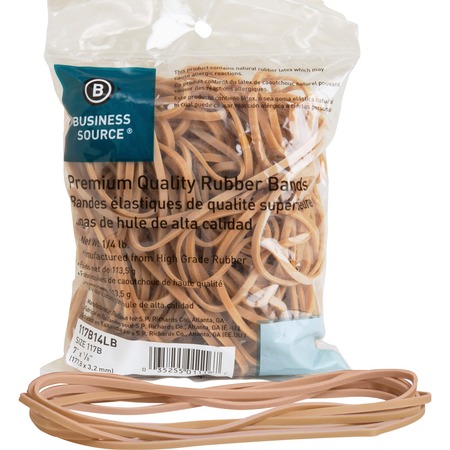 Wholesale Rubber Bands: Discounts on Business Source Rubber Bands BSN117B14LB