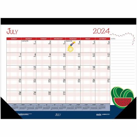 House of Doolittle Seasonal Holiday Academic Desk Pad