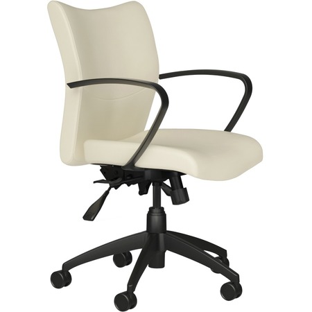 9 to 5 Seating Mid Back Swivel Tilt Chair With Conference Arm