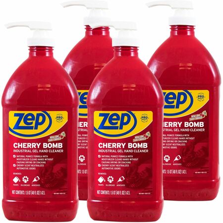 Zep Commercial Cherry Bomb Gel Hand Cleaner