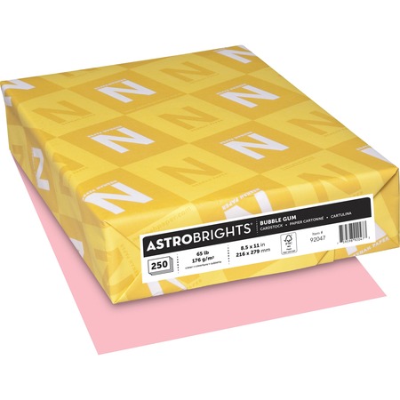 Astro Laser, Inkjet Printable Multipurpose Card Stock - Bubble Gum Pink WAU92047