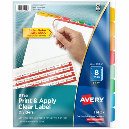 Wholesale Labels: Discounts on Avery Label Divider AVE11407