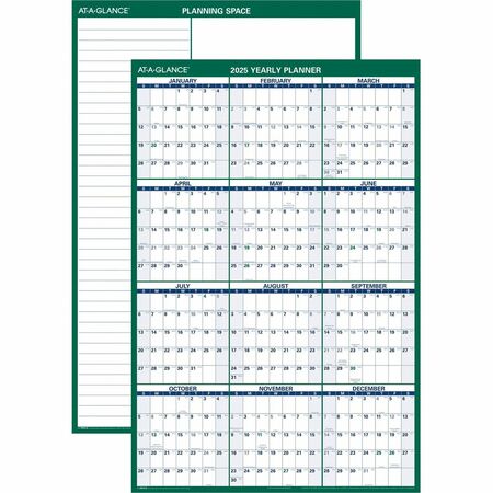 At-A-Glance Jumbo Erasable Yearly Wall Planner