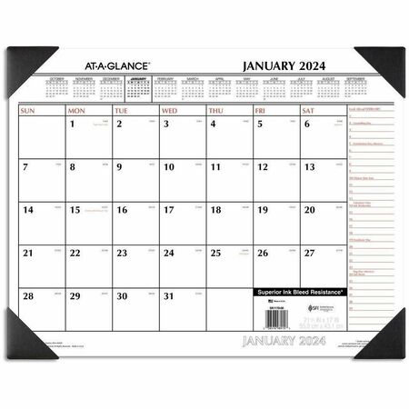 At-A-Glance 2-Color Desk Pad AAGSK117000