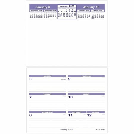 At-A-Glance Flip-A-Week Desk Calendar Refill