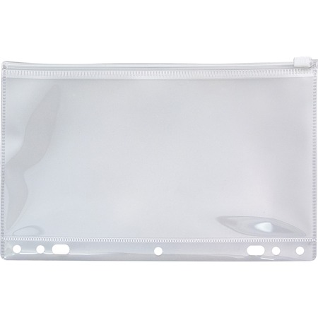 Zip-All Ring Binder Pocket, 6 x 9 1/2, Clear Zip-All Ring Binder Pocket, 6 x 9 1/2, Clear
