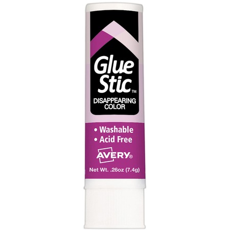 Wholesale Writing Glue Sticks Discounts on Avery Disappearing Color Permanent Glue Stic AVE00216