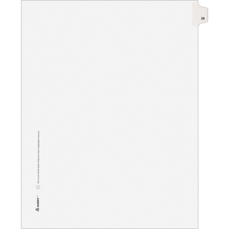 Wholesale Dividers & Tabs: Discounts on Avery Individual Legal Exhibit Dividers - Avery Style AVE01026