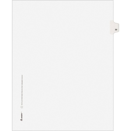 Wholesale Dividers & Tabs: Discounts on Avery Individual Legal Exhibit Dividers - Avery Style AVE01030