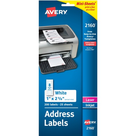 Avery&reg; Mini-Sheets Address Label AVE2160