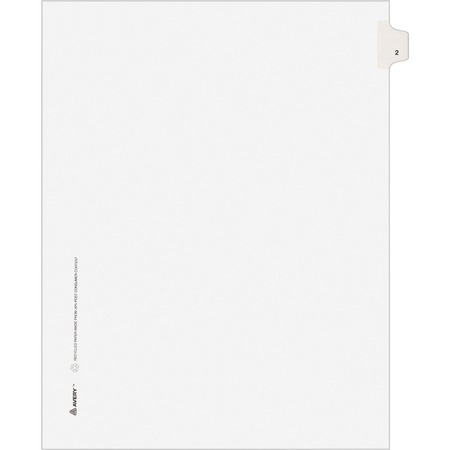 Wholesale Dividers & Tabs: Discounts on Avery Individual Legal Exhibit Dividers - Avery Style AVE11912