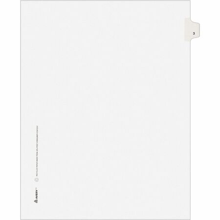 Wholesale Dividers & Tabs: Discounts on Avery Individual Legal Exhibit Dividers - Avery Style AVE11913