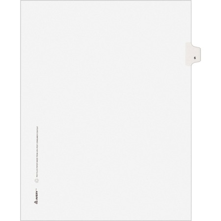 Wholesale Dividers & Tabs: Discounts on Avery Individual Legal Exhibit Dividers - Avery Style AVE11916