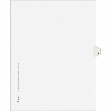 Avery&reg; Individual Legal Exhibit Dividers - Avery Style - Unpunched AVE11922