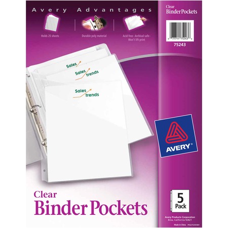 Office Depot Brand 8 Pocket Poly Organizer Letter Size Assorted