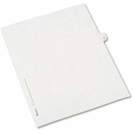 Avery Individual Legal Exhibit Dividers - Allstate Style