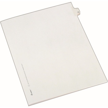 Avery&reg; Individual Legal Dividers Allstate(R) Style, Letter Size, Side Tab #73 (82271) AVE82271-BULK