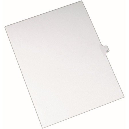 Avery&reg; Individual Legal Dividers Allstate(R) Style, Letter Size, Side Tab #89 (82287) AVE82287-BULK